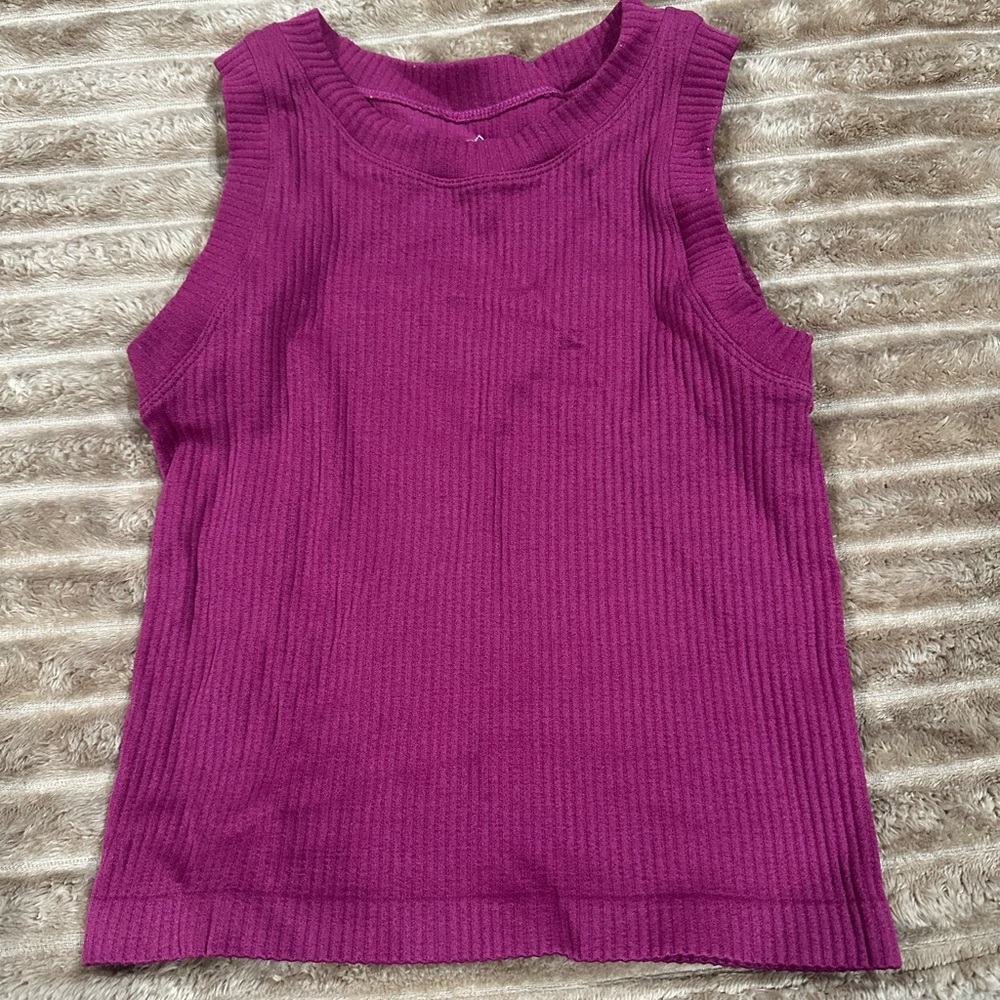 Aura Cropped Tank Top